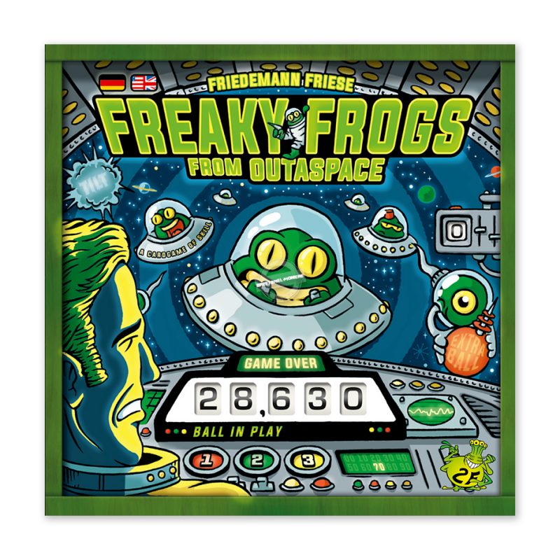 2F Spiele: Freaky Frogs From Outaspace - Das aktionsreiche Solo-Flipper-Erlebnis (Deutsch)