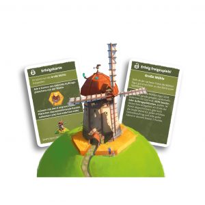 Pegasus Spiele: Dorfromantik – Das Brettspiel – Große Mühle Mini-Erweiterung (Deutsch) (90023G)