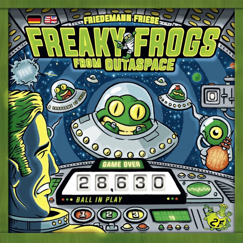 2F Spiele: Freaky Frogs From Outaspace – Das aktionsreiche Solo-Flipper-Erlebnis (DE) (98-1614)