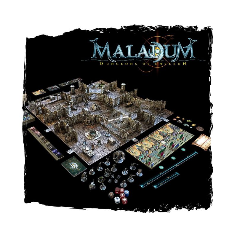Battle Systems: Maladum - Dungeons of Enveron - Starter Set (Englisch)
