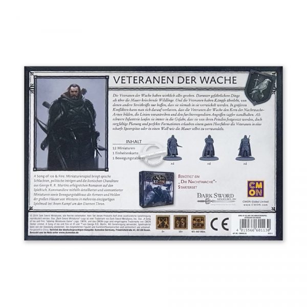 Cool Mini Or Not: A Song of Ice & Fire – Veterans of the Watch (Veteranen der Wache) Erweiterung (Deutsch)