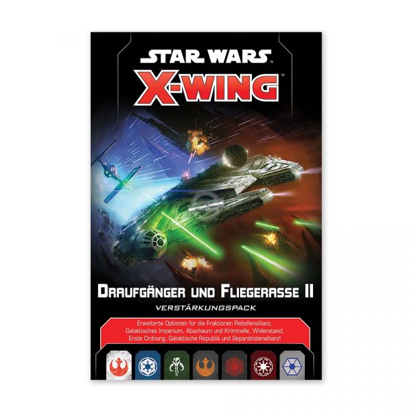 Atomic Mass Games: Star Wars X-Wing 2. Edition – Draufgänger und Fliegerasse II (Deutsch)