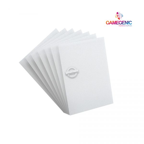 Gamegenic: Matte PRIME Sleeves White (100) - 66 mm x 91 mm