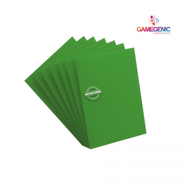 Gamegenic: Matte PRIME Sleeves Green (100) - 66 mm x 91 mm