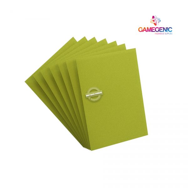 Gamegenic: Matte PRIME Sleeves Lime (100) - 66 mm x 91 mm