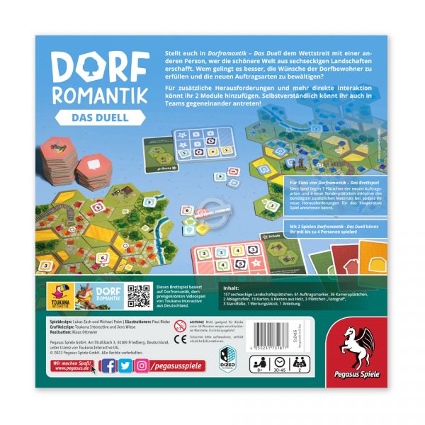 Pegasus Spiele: Dorfromantik - Das Duell (Deutsch)