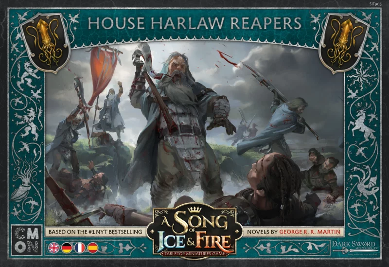 Cool Mini Or Not: A Song of Ice & Fire – Haus Graufreud Harlaw Reapers (Schnitter von Haus Harlau) (Deutsch) (CMND0214)