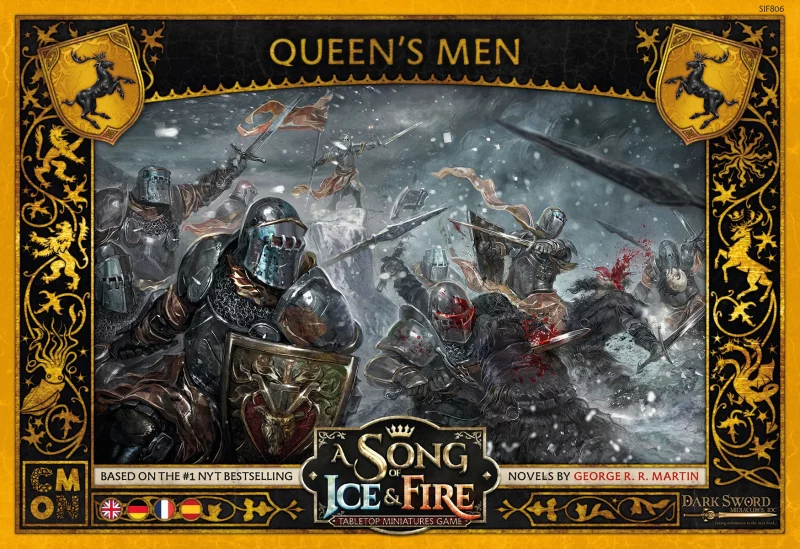 Cool Mini Or Not: A Song of Ice & Fire – Haus Baratheon – Baratheon Queen's Men (DE) (CMND0155)