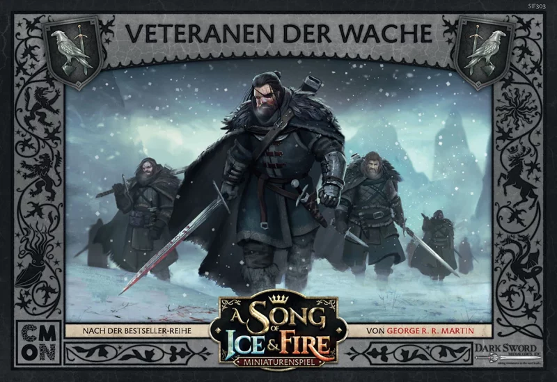 Cool Mini Or Not: A Song of Ice & Fire – Veterans of the Watch (Veteranen der Wache) (Deutsch) (CMND0101)