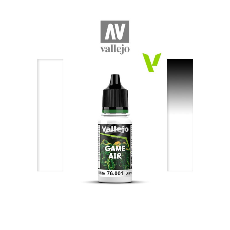 Acrylicos Vallejo: Dead White 18ml 18ml - Game Air (VA76001)