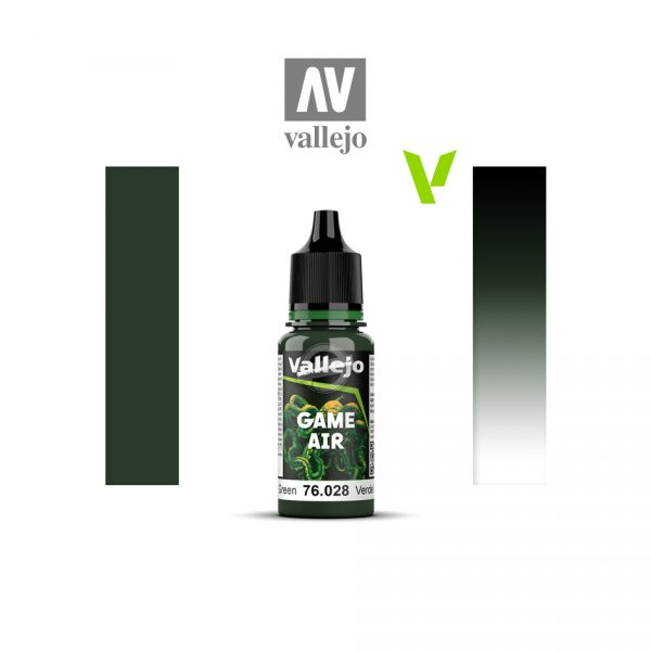 Acrylicos Vallejo: Dark Green 18ml - Game Air (VA76028)