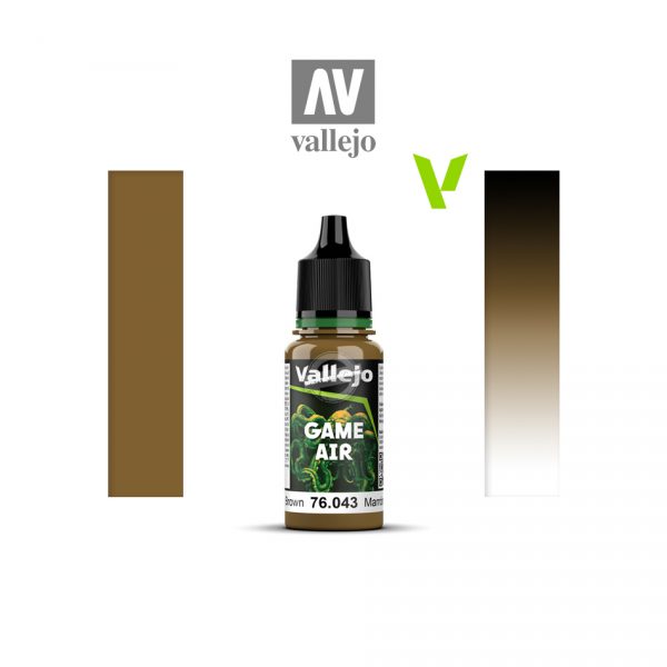 Acrylicos Vallejo: Beasty Brown 18ml - Game Air (VA76043)