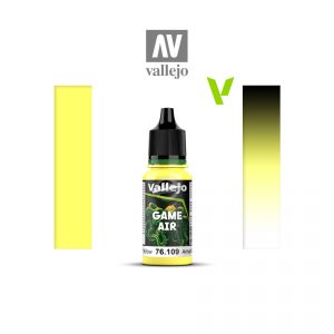 Acrylicos Vallejo: Toxic Yellow 18ml - Game Air (VA76109)