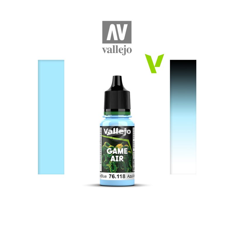 Acrylicos Vallejo: Sunrise Blue 18ml - Game Air (VA76118)