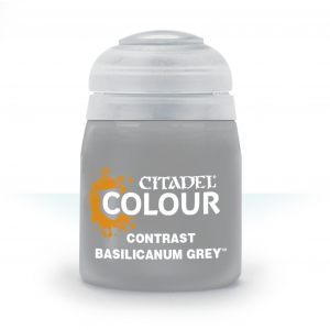 Games Workshop: Contrast Paints – Basilicanum Grey – 18 ml (29-37)