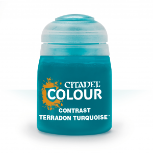 Games Workshop: Contrast Paints – Terradon Turquoise – 18 ml (29-43)