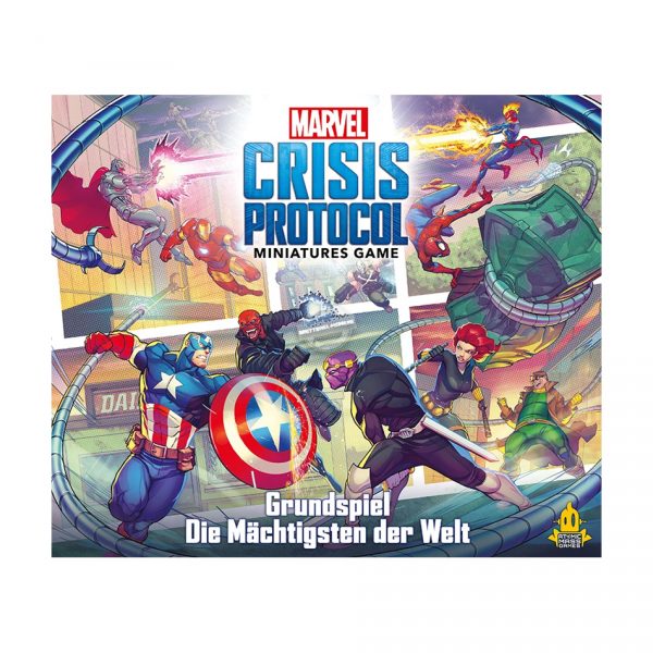 Atomic Mass Games: Marvel Crisis Protocol Grundspiel – Die Mächtigsten der Welt (Deutsch)