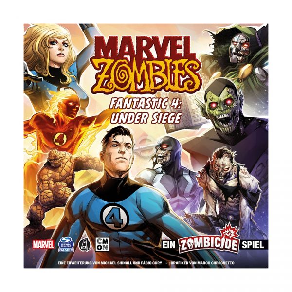 Cool Mini or Not: Marvel Zombies – Fantastic 4 Under Siege – Erweiterung (Deutsch)