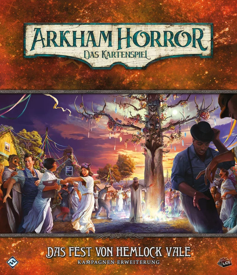 Fantasy Flight Games: Arkham Horror Das Kartenspiel – Das Fest von Hemlock Vale (Kampagnen-Erweiterung) (FFGD1177)