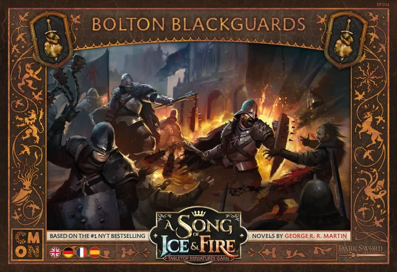 Cool Mini Or Not: A Song of Ice & Fire – Bolton Blackguards (Rohlinge von Haus Bolton) (Deutsch) (CMND0261)