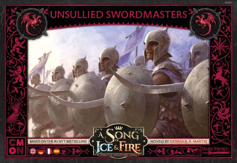 Cool Mini Or Not: A Song of Ice & Fire – Targaryen – Unsullied Swordmasters (Schwertmeister der Unbefleckten) Erweiterung (Deutsch) (CMND0263)