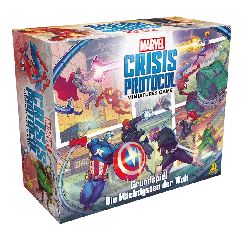 Atomic Mass Games: Marvel Crisis Protocol – Grundspiel – Die Mächtigsten der Welt (Deutsch) (AMGD2100)