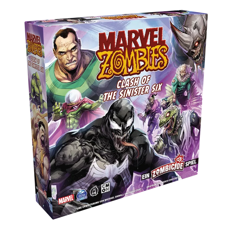 Cool Mini or Not: Marvel Zombies – Clash of the Sinister Six – Erweiterung (Deutsch) (CMND1250)