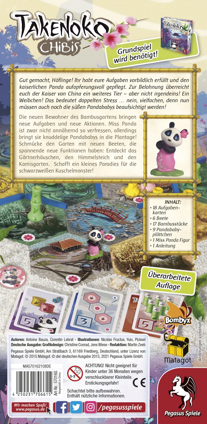 Pegasus Spiele: Takenoko - Chibis Erweiterung (Deutsch) (57016G)