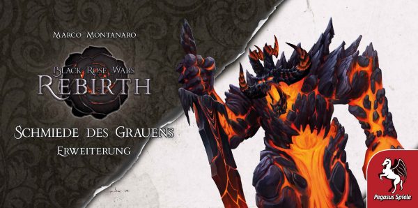 Pegasus Spiele: Black Rose Wars – Rebirth – Schmiede des Grauens Erweiterung (Deutsch)