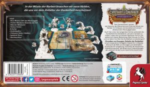 Pegasus Spiele & Frosted Games: Chroniken von Drunagor – Die Wüste der Narben Erweiterung (Deutsch) (57342G)