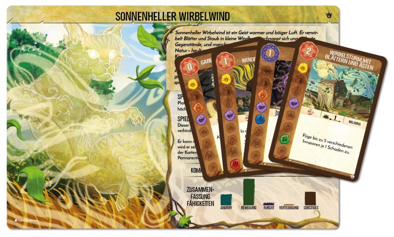 Pegasus Spiele: Spirit Island – Sonnenheller Wirbelwind Mini-Erweiterung (Deutsch) (90018G)