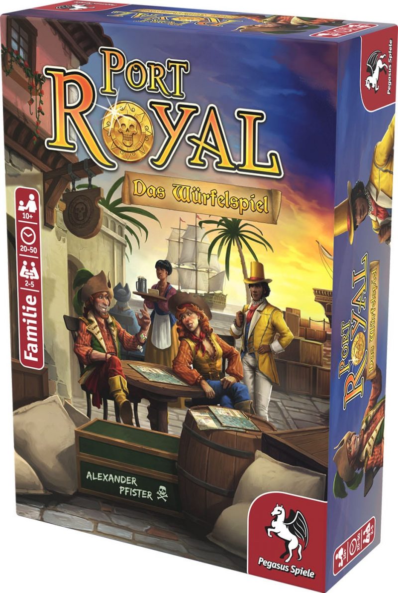 Pegasus Spiele: Port Royal – Das Würfelspiel *Fachhandels-exklusiv (DE) (51247G)