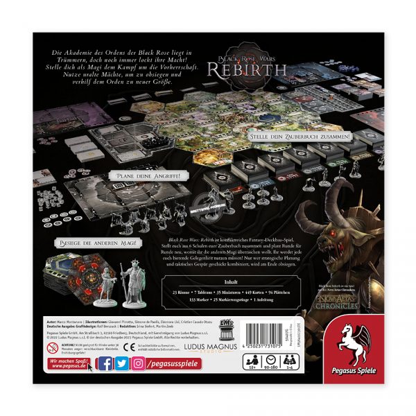 Pegasus Spiele: Black Rose Wars – Rebirth (Deutsch)