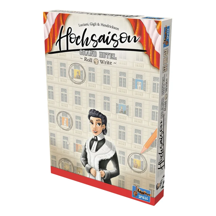 Lookout Games: Grand Austria Hotel – Hochsaison Grand Hotel - Roll & Write (Deutsch) (LOOD0061)