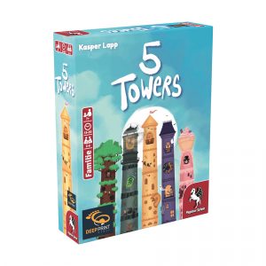 Pegasus Spiele & Deep Print Games: 5 Towers (Deutsch)