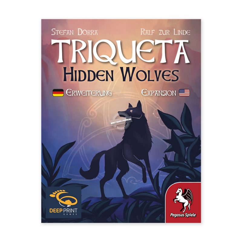 Pegasus Spiele & Deep Print Games: Triqueta - Hidden Wolves Erweiterung (Deutsch)