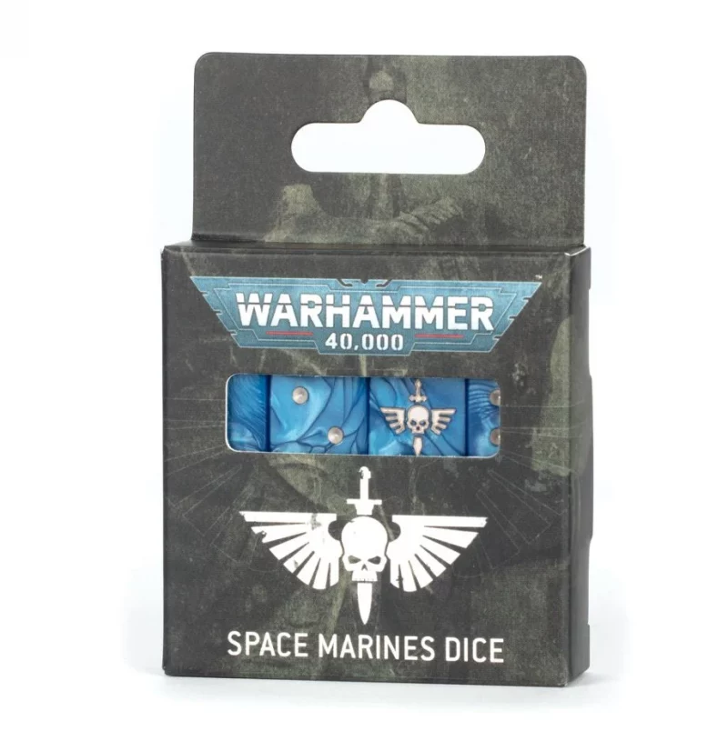 Games Workshop: Warhammer 40000 – Space Marines - Würfelset der Space Marines (Deutsch)