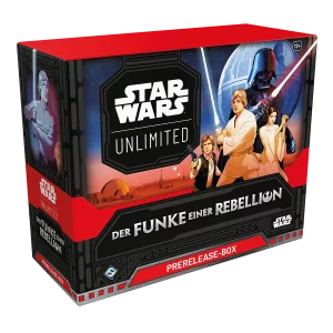 Fantasy Flight Games: Star Wars Unlimited – Der Funke einer Rebellion – Prerelease-Box (Deutsch) (FFGD3703)