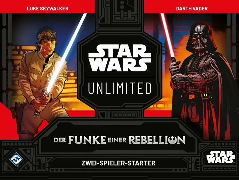 Fantasy Flight Games: Star Wars Unlimited – Der Funke einer Rebellion – Zwei-Spieler-Starter (Deutsch) (FFGD3702)