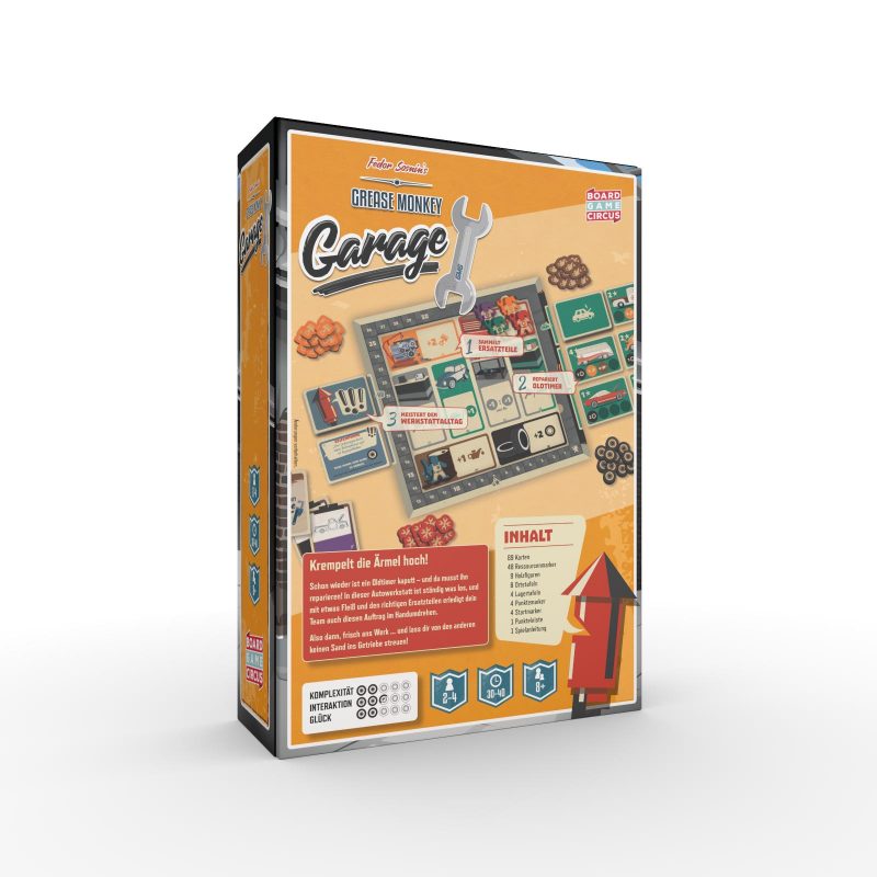 Board Game Circus: Grease Monkey Garage (Deutsch) (BGC19560)