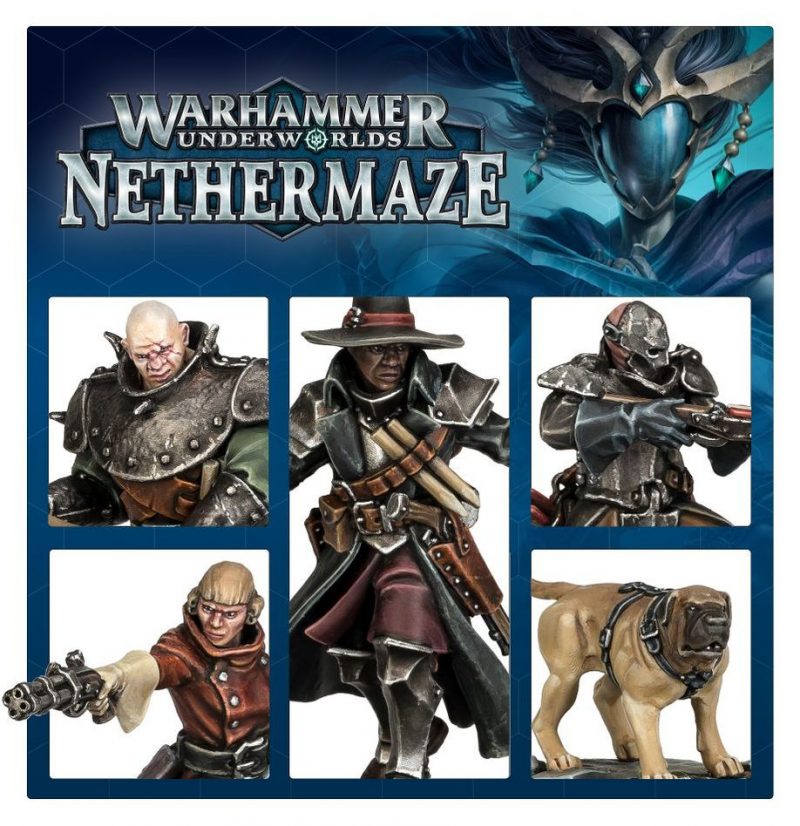 Games Workshop: Warhammer Underworlds – Nethermaze – Haskels Hexenjäger (Deutsch)