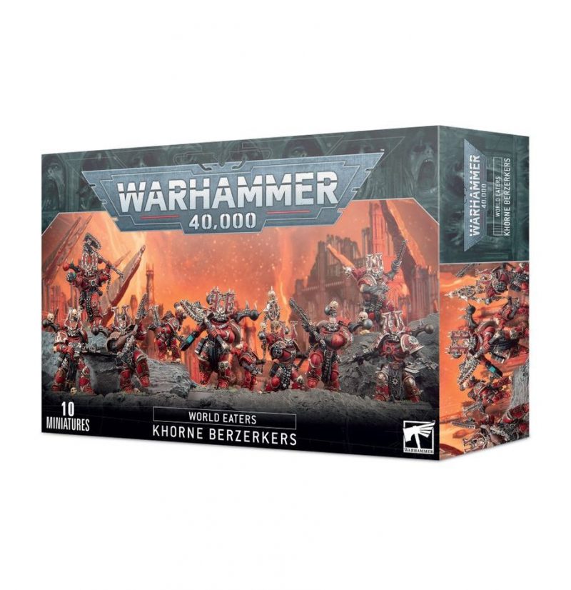 Games Workshop: Warhammer 40000 – Chaos Space Marines - Khorne-Berserker (Deutsch)