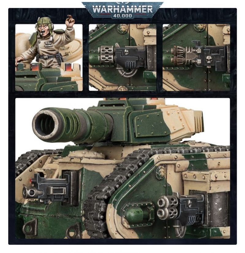 Games Workshop: Warhammer 40000 – Astra-Militarum - Kampfpanzer Leman Russ (Deutsch)