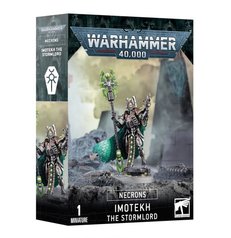 Games Workshop: Warhammer 40000 – Necrons - Imotekh der Sturmherr (Deutsch)