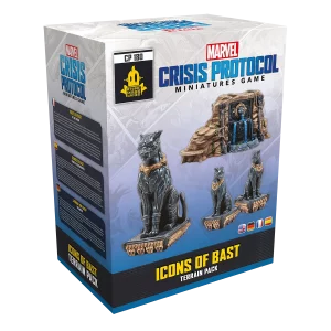Atomic Mass Games: Marvel Crisis Protocol – Icons of Bast Terrain Pack (DE/EN/ES/FR) (AMGD2104)
