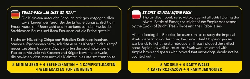 Atomic Mass Games: Star Wars - Shatterpoint - Ee Chee Wa Maa! Squad Pack Erweiterung (Deutsch) (AMGD1017)