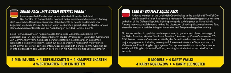 Atomic Mass Games: Star Wars - Shatterpoint - Lead by Example Squad Pack Erweiterung (Deutsch) (AMGD1016)