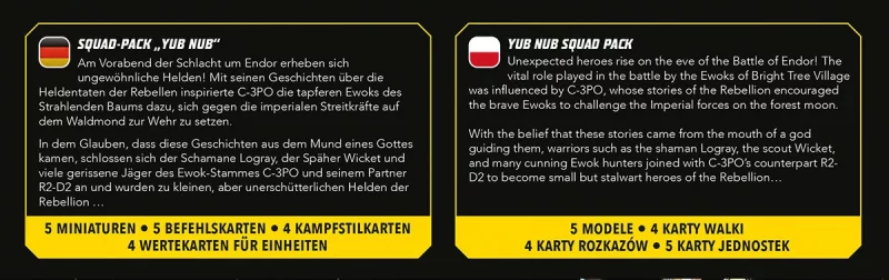 Atomic Mass Games: Star Wars - Shatterpoint - Yub Nub Squad Pack Erweiterung (Deutsch) (AMGD1018)
