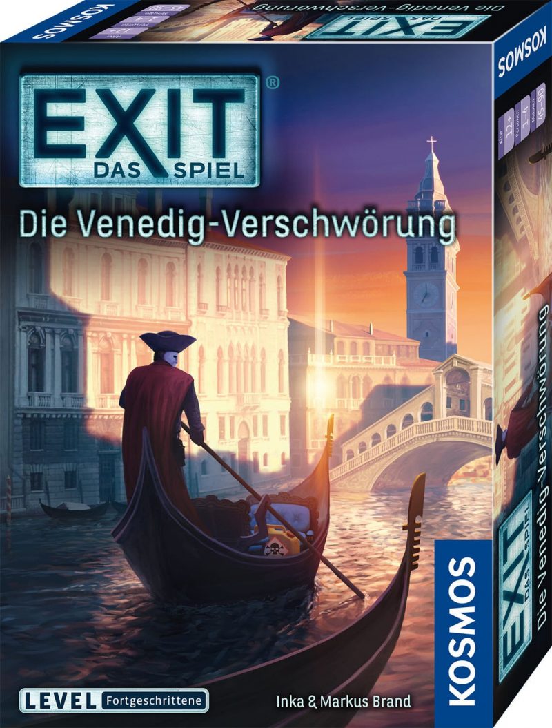 Kosmos Spiele: EXIT – Das Spiel – Die Venedig-Verschwörung (Deutsch) (FKS6843960)