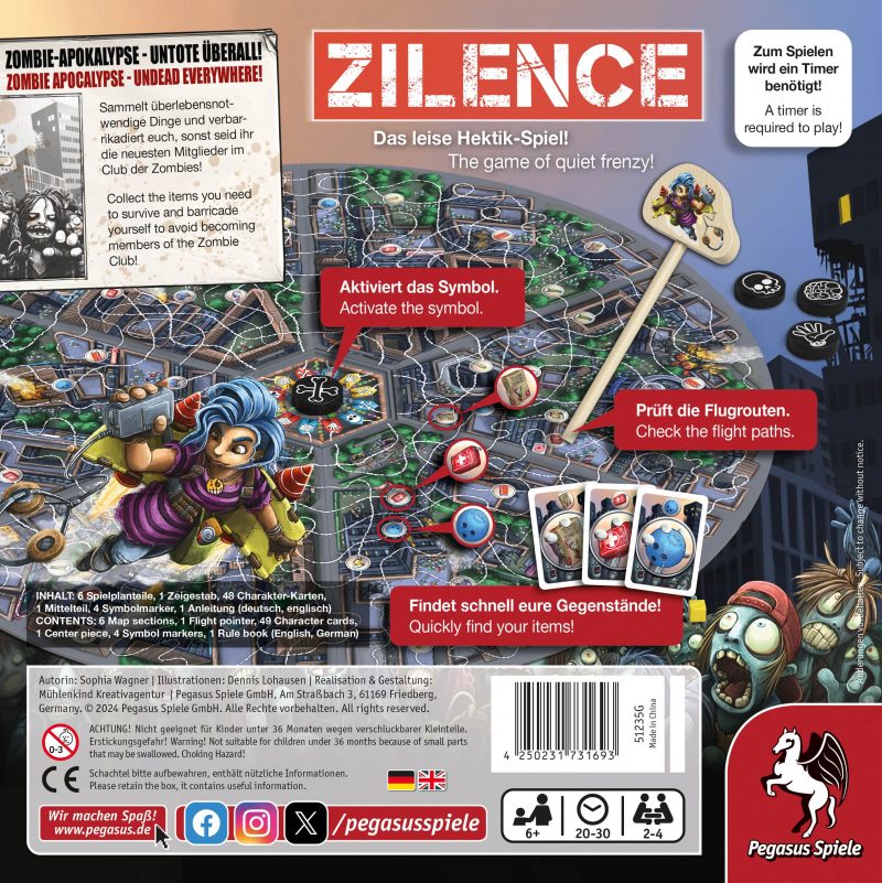Pegasus Spiele: Zilence (DE) (51235G)